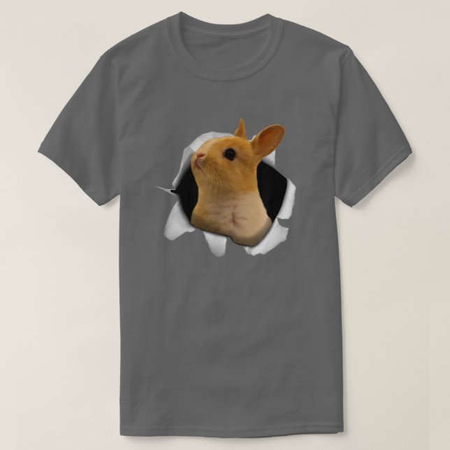 Camiseta Coelhinho Bonito Rosto Amante Homens Meninas Menin (Frente do Design)