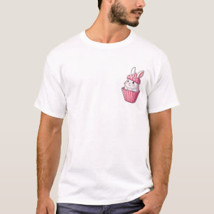 Camiseta Coelhinho Cupcake