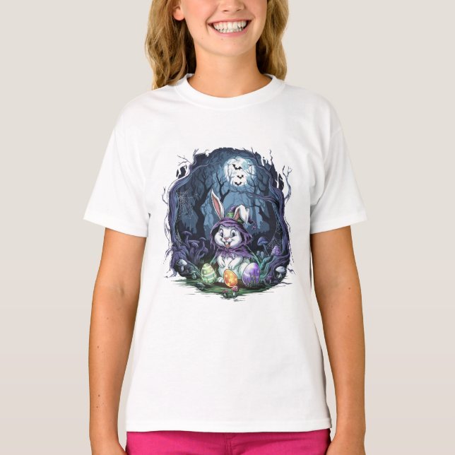 Camiseta Coelhinho da Páscoa Spooky (Frente)
