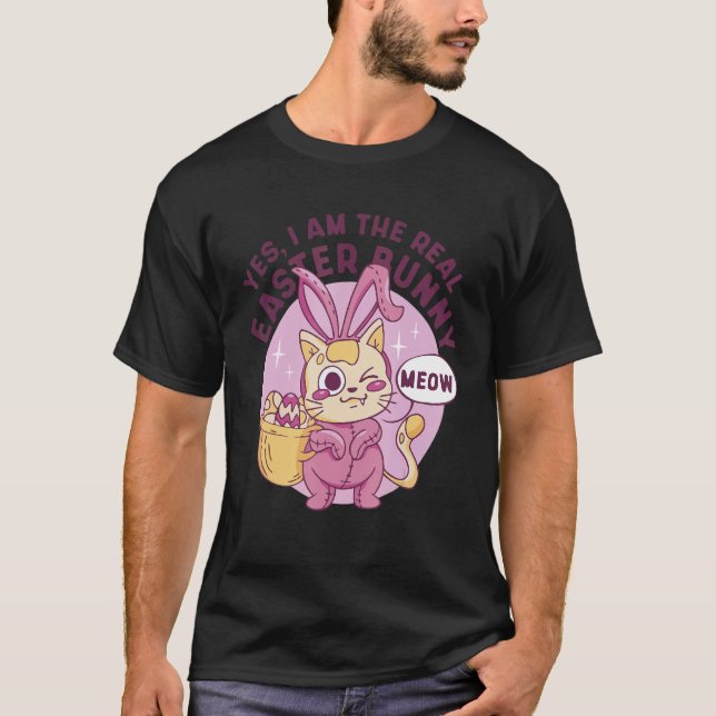 Camiseta Coelhinho de Gato Bonito (Frente)