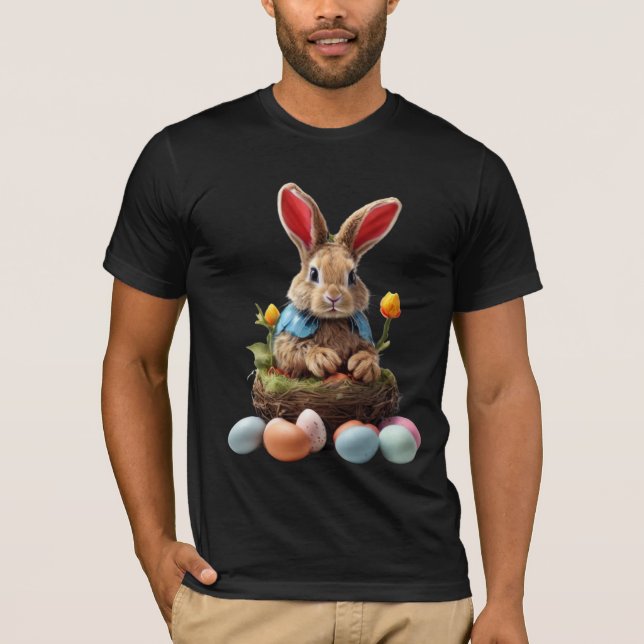 Camiseta Coelhinho de Páscoa (Frente)