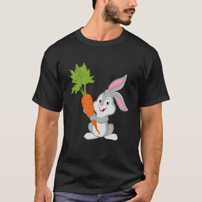 Camiseta Coelhinho de Páscoa doce como açúcar Páscoa  3 (Frente)