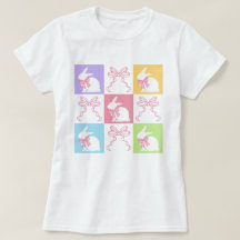 Coelhinho de Páscoa verificado com Arcos rosa