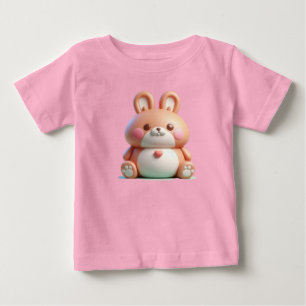 Camiseta Coelhinho Encantado na Pose Whimsical