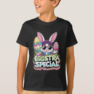 Camiseta Coelhinho especial de Páscoa Legal de Eggstra com 