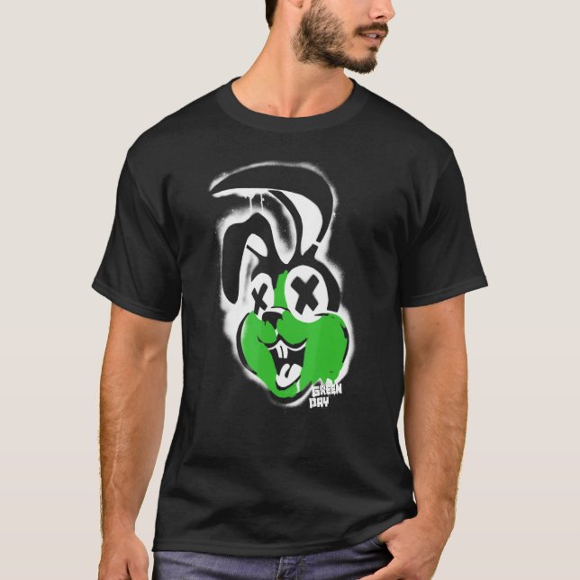 Camiseta Coelhinho Fantástico do Dia Verde (Frente)