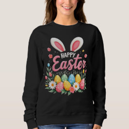 Camiseta Coelhinho Feliz Páscoa Ovo de Páscoa da Primavera 
