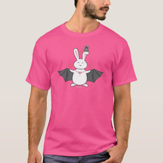 Camiseta Coelhinho fofo e assustador
