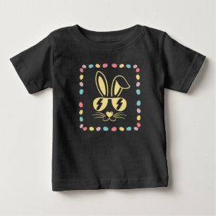 Camiseta Coelhinho mais legal com quadro de imagem de ovo d