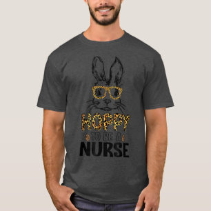 Camiseta Coelhinho Vestindo Óculos-Leopardo Esperançosos Pa
