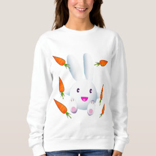 Camiseta Coelhinhos brancos e tintos
