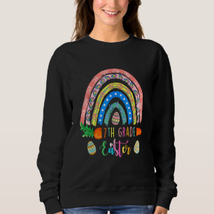 Camiseta Coelhinhos da 7 mais fina Boho Rainbow Happy E