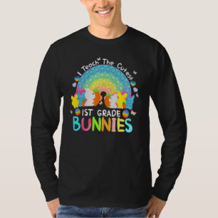 Camiseta Coelhinhos Da Classe 1rua Eu Ensino O Pop Mais Cor
