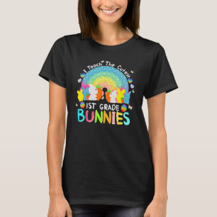 Camiseta Coelhinhos Da Classe 1rua Eu Ensino O Pop Mais Cor