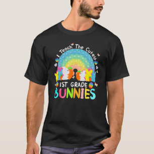 Camiseta Coelhinhos Da Classe 1rua Eu Ensino O Pop Mais Cor