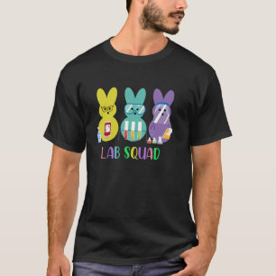 Camiseta Coelhinhos da Equipe de Laboratório Lab Squad Assi