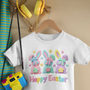Camiseta Coelhinhos da Páscoa