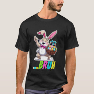 Camiseta Coelhinhos Dançantes de Páscoa Engraçados no Estil