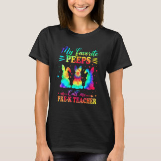 Camiseta Coelhinhos Favoritos Me Chamam De Professor De Pré
