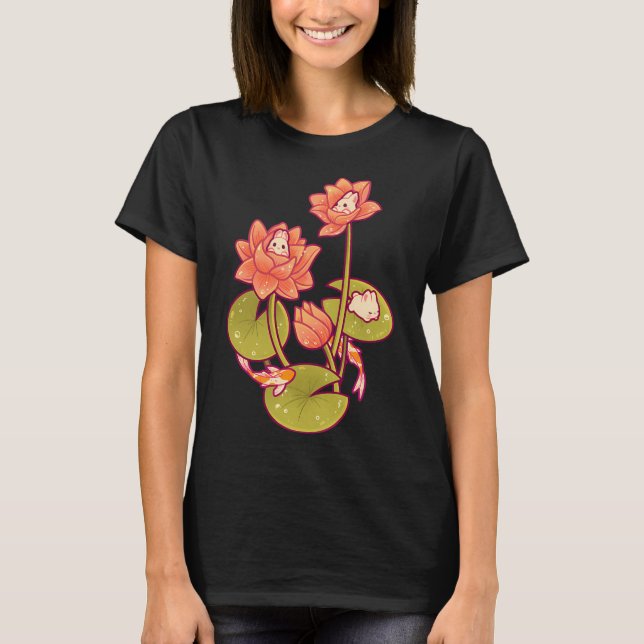 Camiseta Coelhinhos Lótus (Frente)