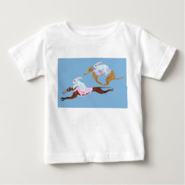 Camiseta Coelhinhos Montados em Galgos
