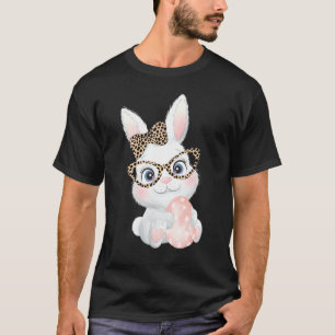 Camiseta Coelhinhos Óculos Solares Colados Tie Óculos Fósfo