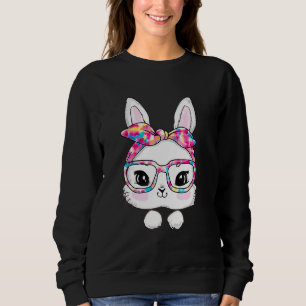 Camiseta Coelhinhos Óculos Solares Colados Tie Óculos Fósfo