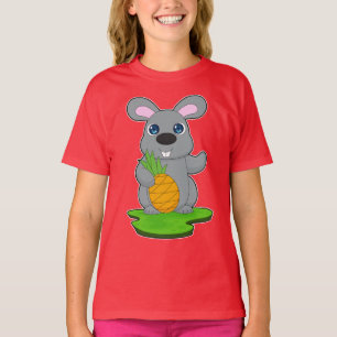 Camiseta Coelho Abacaxi Fruta