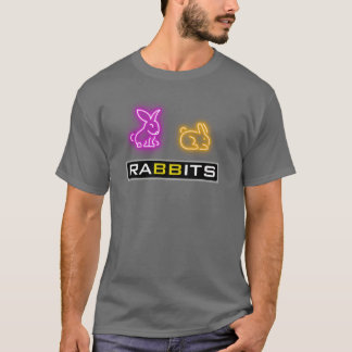 Camiseta coelho amigo engraçado