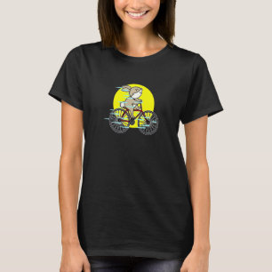 Camiseta Coelho Andando de Bicicleta Ciclismo Ciclista Gráf