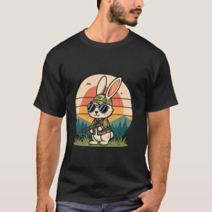 Camiseta Coelho Anti Caça Proteção Animal Bem-Estar Animal