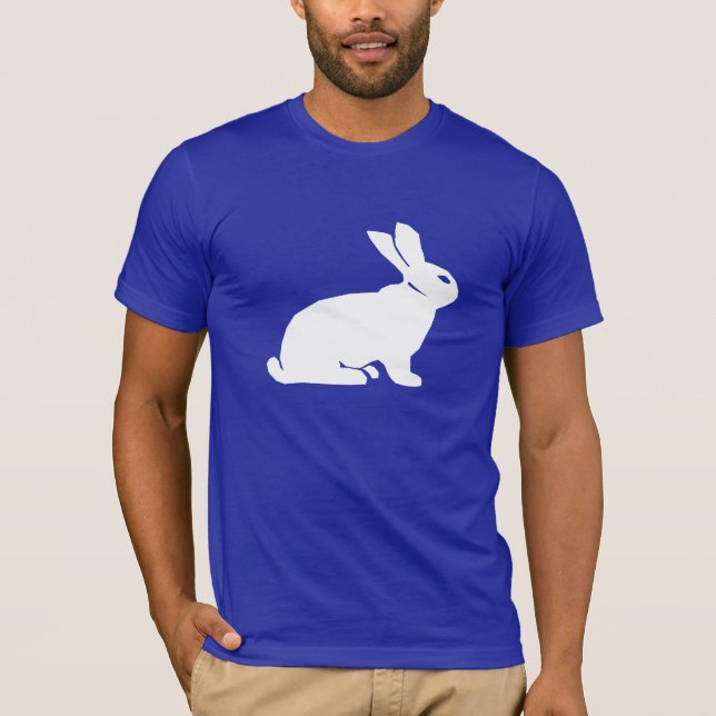 Camiseta Coelho azul (Frente)