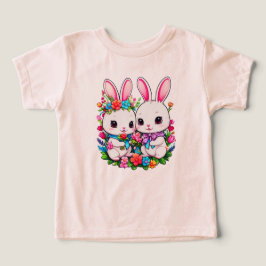 Camiseta Coelho bebê fofo