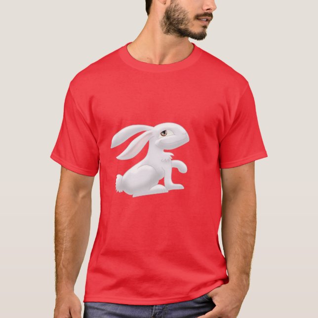 Camiseta Coelho Branco (Frente)