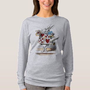 Camiseta Coelho Branco Alice Mundo das Maravilhas Coelho de