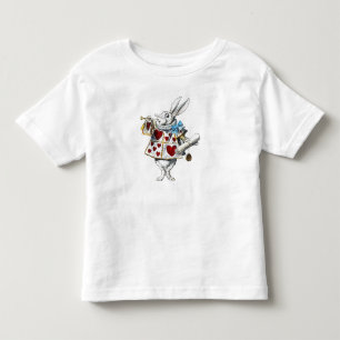 Camiseta Coelho Branco Alice no País das Maravilhas Coelho 