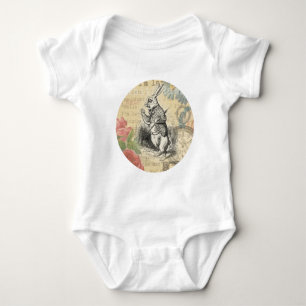 Camiseta Coelho Branco Aventuras de Alice no País das Marav