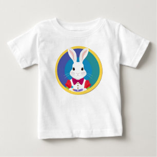 Camiseta Coelho Branco Fofo