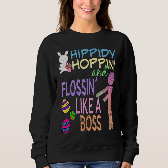 Camiseta Coelho Chefe de Páscoa & Ovos Decorados (Frente)