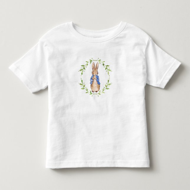 Camiseta coelho clássico de jaqueta azul (Frente)