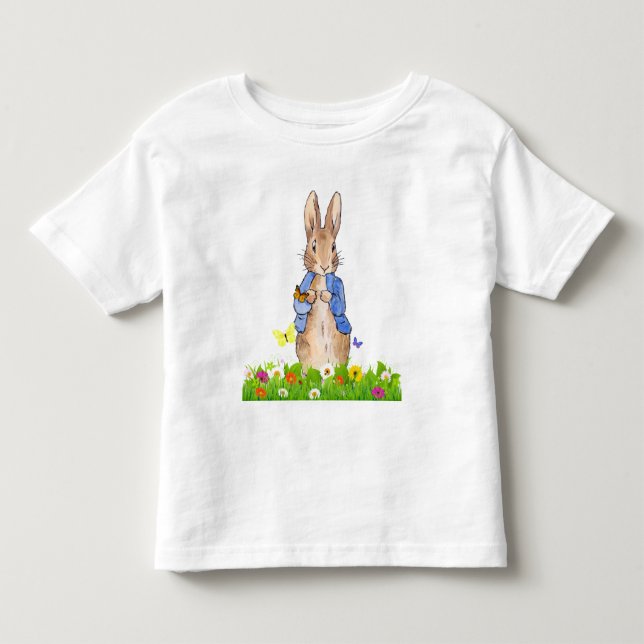Camiseta Coelho clássico de jaqueta azul (Frente)