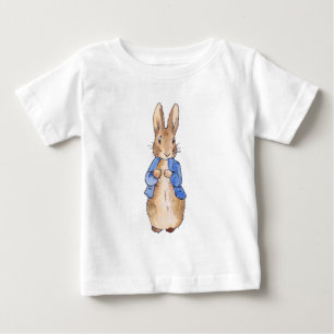 Camiseta Coelho clássico em jaqueta azul
