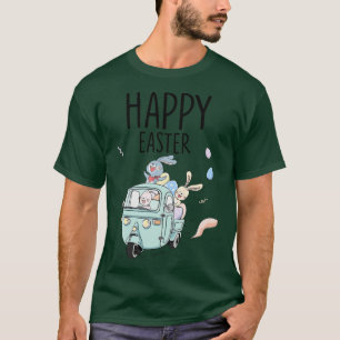 Camiseta Coelho coelho felz pascoa encara um dia de páscoa