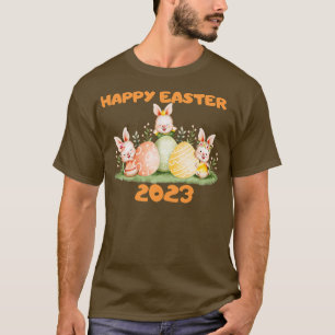 Camiseta Coelho coelho felz pascoa encara um dia de páscoa