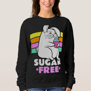 Camiseta Coelho Coelho Sem Açúcar Resistente A Um Cupcake