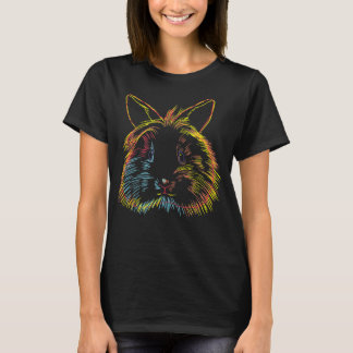 Camiseta Coelho Colorido Lionhead
