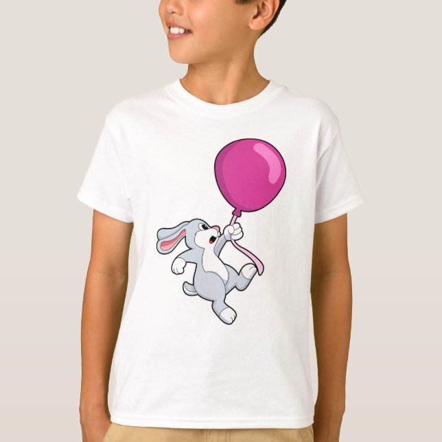 Camiseta Coelho com balão (Frente)