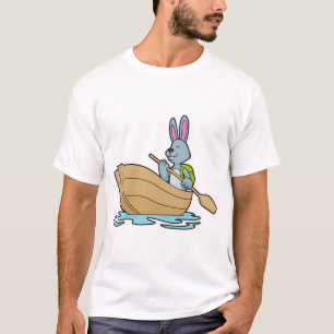 Camiseta Coelho com Boat e Paddle