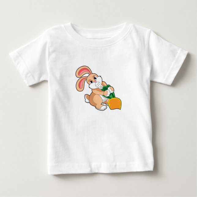 Camiseta Coelho com Cenoura (Frente)