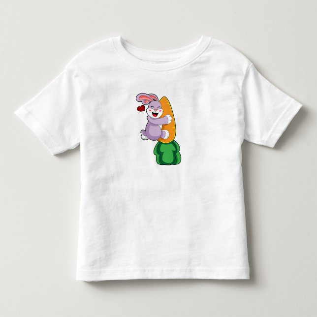Camiseta Coelho com Cenoura (Frente)